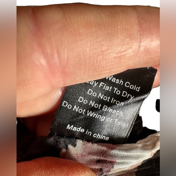 POL Size large stunning black lace bodice &floral‎ top . NWOT. - Picture 4 of 6